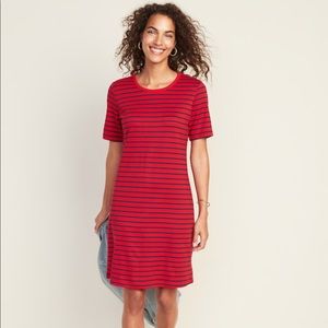 Old Navy Fitted Crew Tee Dress